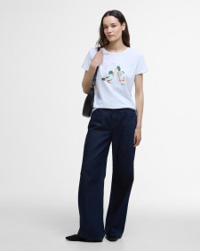 T-shirt con stampa Penfor 
