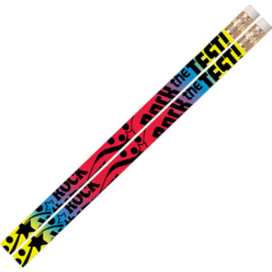 Rock The Test Motivational Pencils, Pack of 144