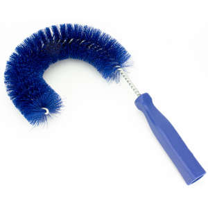 Carlisle, Sparta® Spectrum®, 11.5in, Color Coded Clean-In-Place Hook Brush, Polyester Bristles, Blue