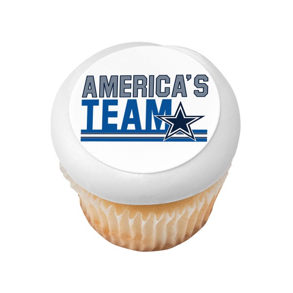 NFL Dallas Cowboys America's Team PhotoCake® Edible Image®
