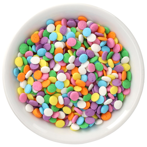 Pastel Confetti - Red 3 Free Quins