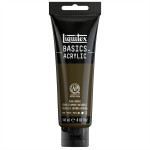 Liquitex BASICS Acrylic Paint 118 mL Tube Raw Umber