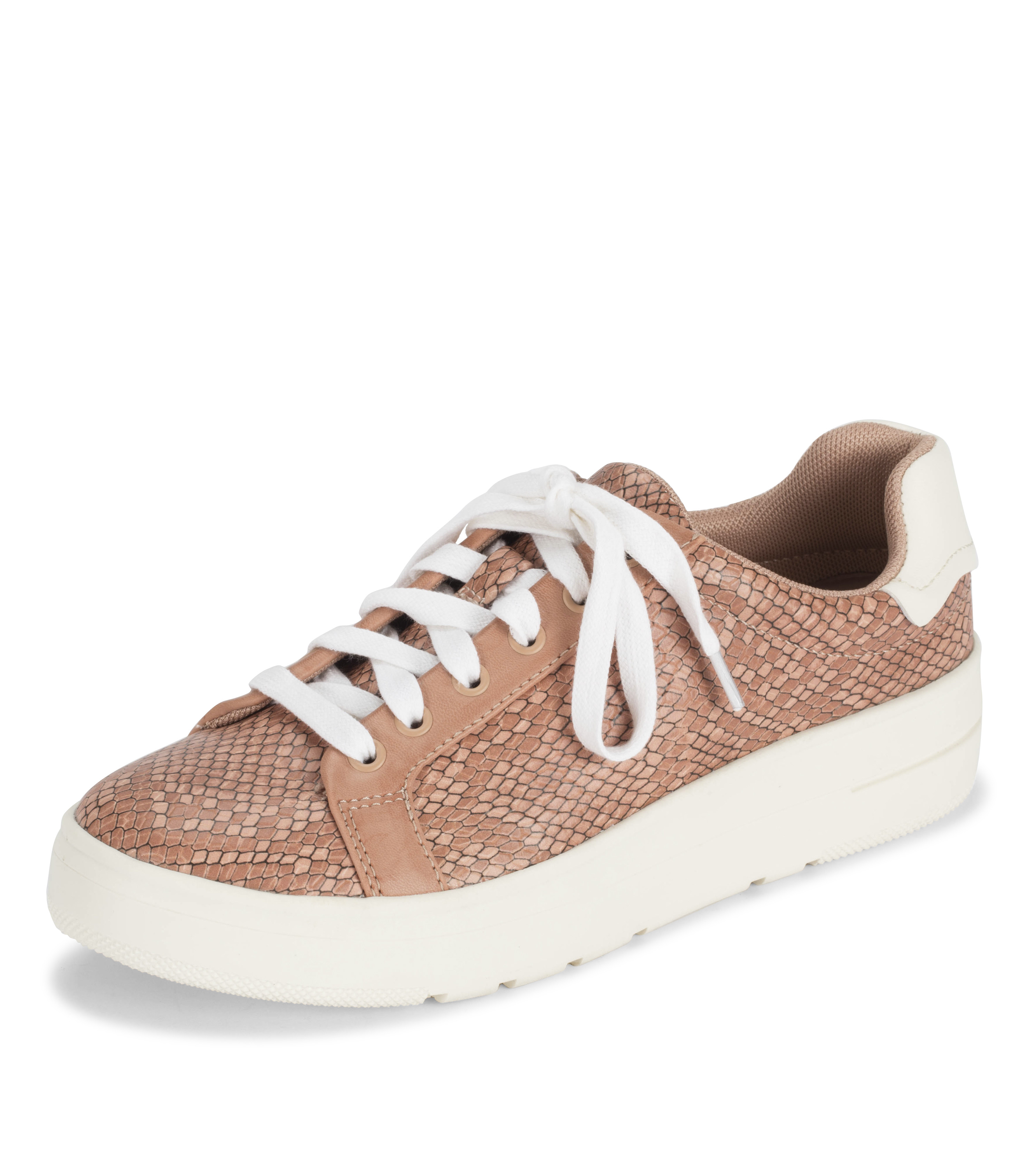 Baretraps NISHELLE Women's Casuals Soft Pink Snake Size 5.5 M (BT28900)