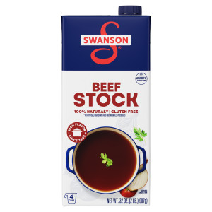 Swanson® 100% Natural Beef Stock, 32 oz Carton (12 Pack) featured image