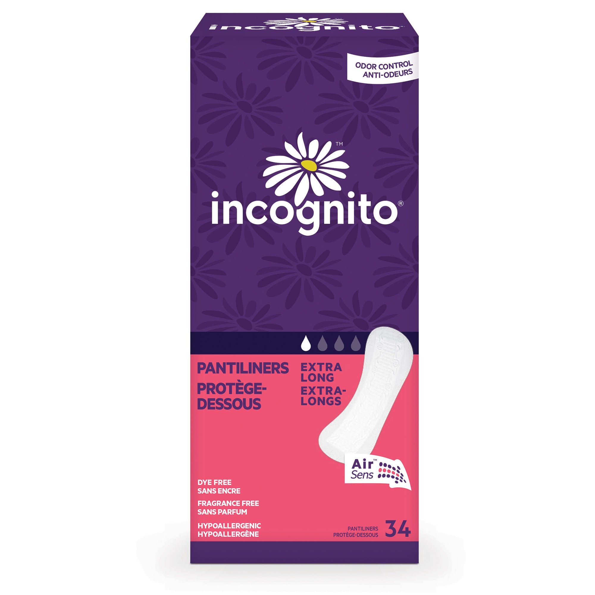 First Quality Products LLC LINER, PANTY EVERYDAY UNSCNTD XLONG (34/BG 12BG/CS)