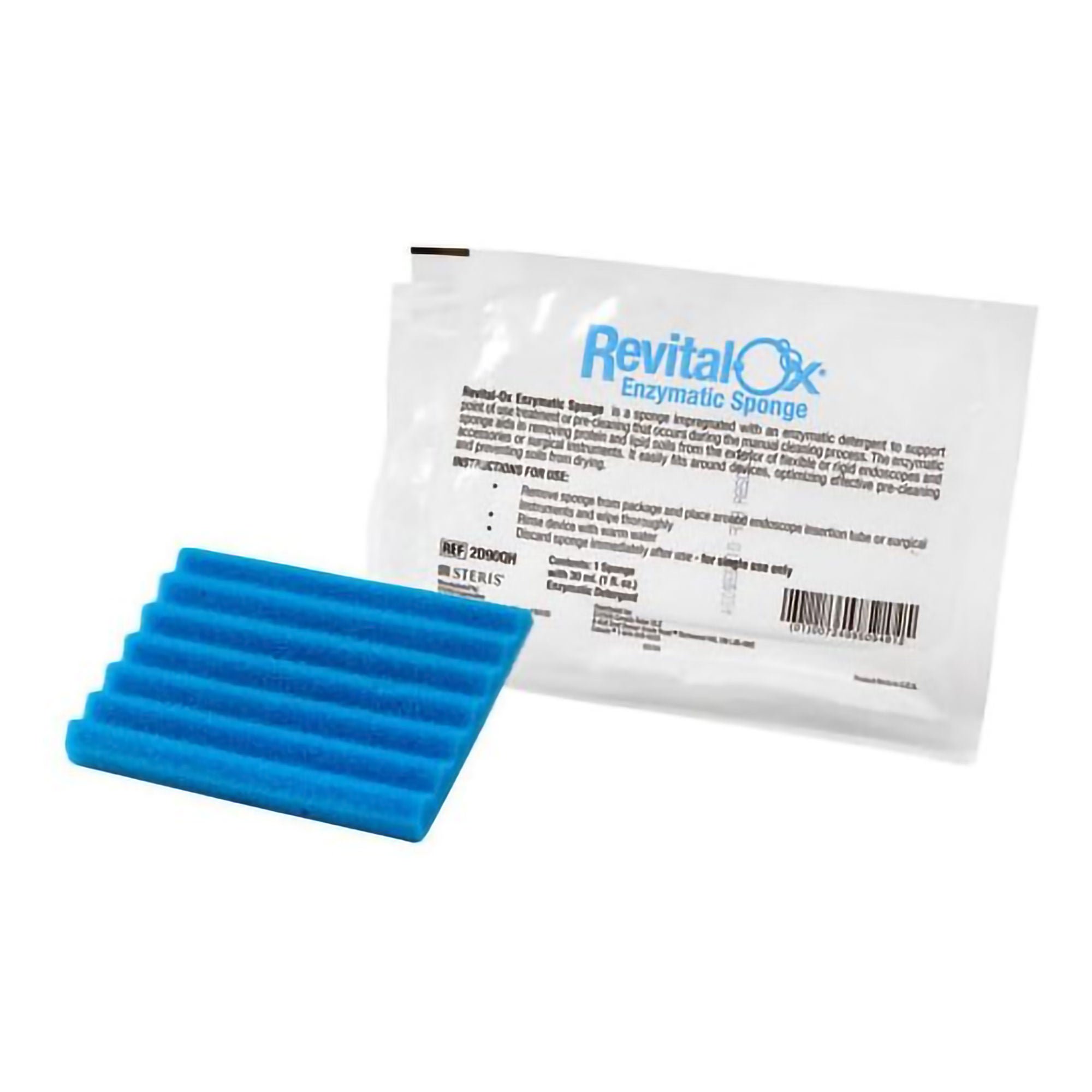 Pre-Saturated Endoscope Sponge Revital-Ox® Flat For Flexible and Rigid Instruments