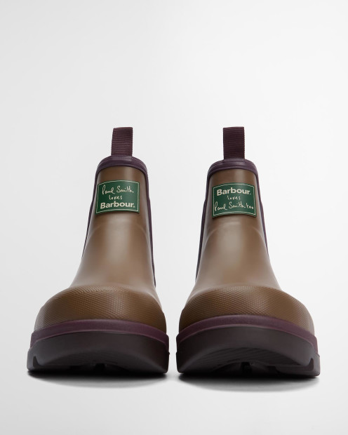 Paul Smith loves Barbour Ankle Wellingtons Tan