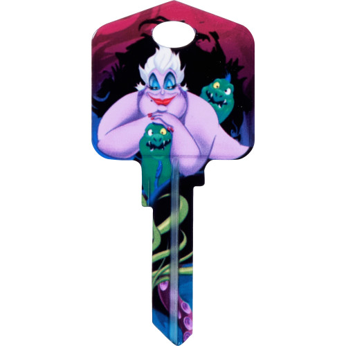 Disney Ursula Key Blank Kwikset 66/97 KW1/10