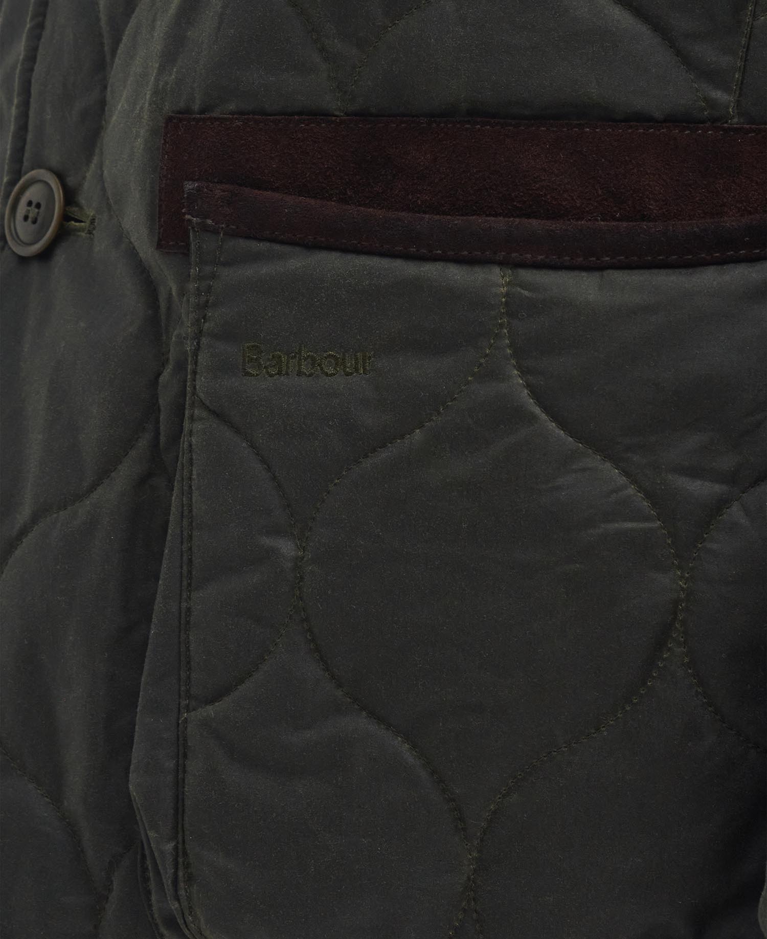 Barbour x TO KI TO Sporting Quilted Waxed Jacket image number 6