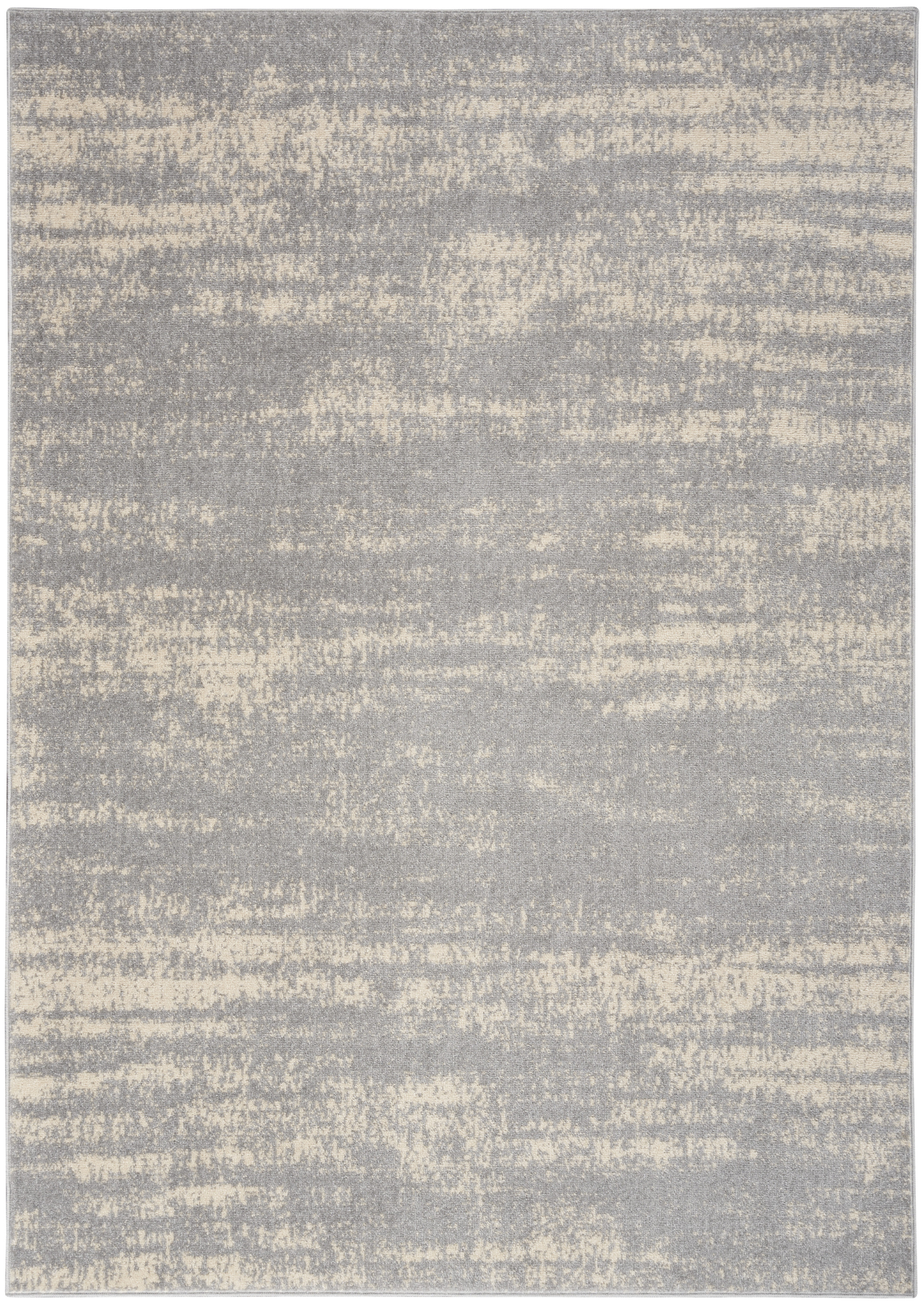 Nourison Nourison Essentials 6' x 9' Grey Beige Modern Rug