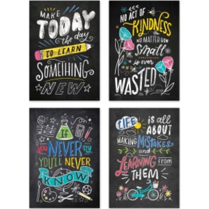Colorful Inspiration Inspire U 4-Poster Pack