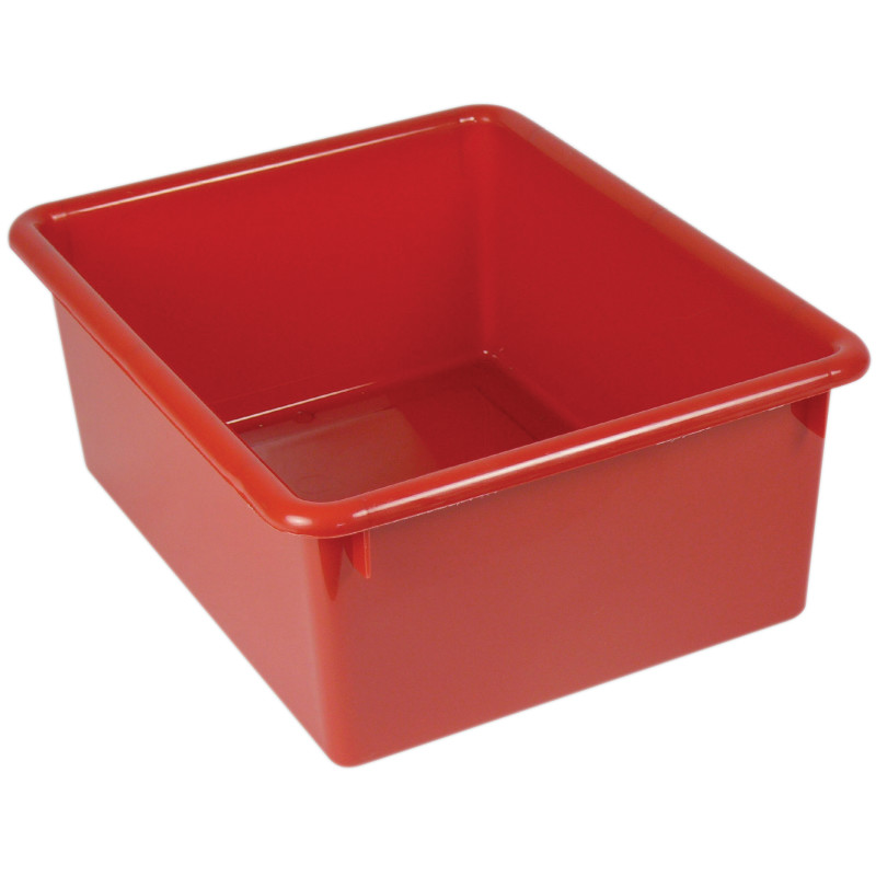 Stowaway® 5" Letter Box no Lid, Red
