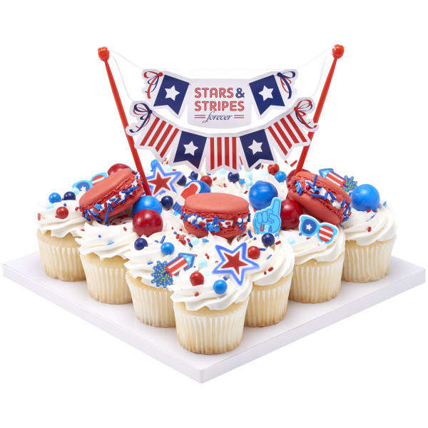 Stars and Stripes Forever Banner Layon