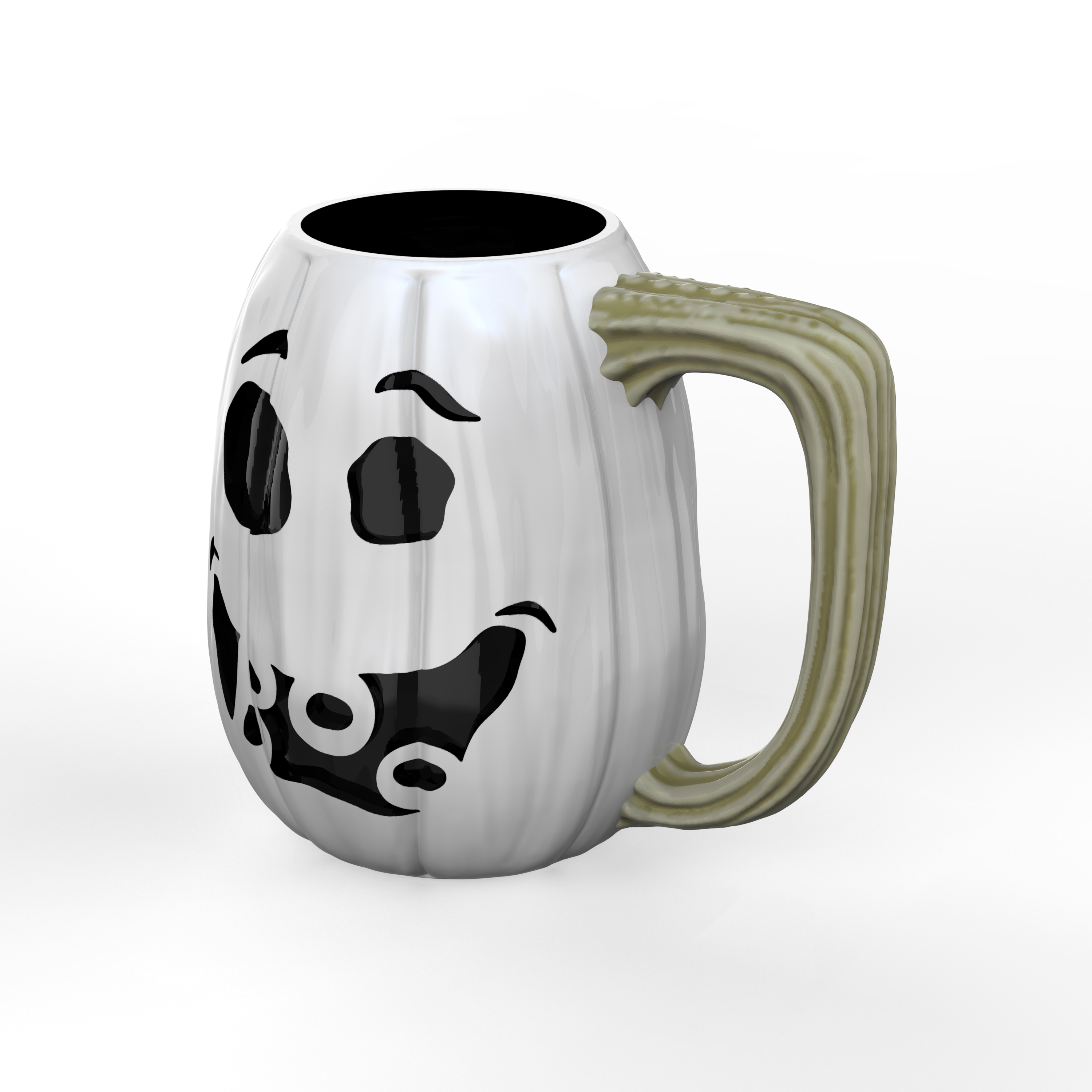 Halloween 15 ounce Coffee Mug and Spoon, Ghost Pumpkin slideshow image 3 Halloween 15 ounce Coffee Mug and Spoon, Ghost Pumpkin slideshow image 3