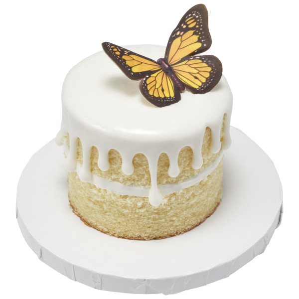 Yellow And Pink Butterflies Gum Paste