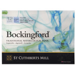 St Cuthberts Bockingford Watercolor Pad Cold Pressed Glue Binding 140lb 12 Sheet 9x12 inch