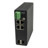Ethernet Switch (4) 10/100/1000Base-T Port (2) 100/1000Base-X SFP Slot 48 to 57V dc DIN-Rail/Wall Mount Unmanaged