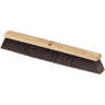 Carlisle, Flo-Pac®, 24in, Sweep With Heavy Polypropylene Center , Polypropylene Bristles, Brown