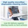 Tork, Disposable Microfiber Cloth , 2.75in x 6.75in, White