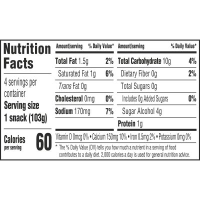 Jell-O Chocolate Vanilla Swirls Sugar Free Pudding Snacks, 4 ct Cups