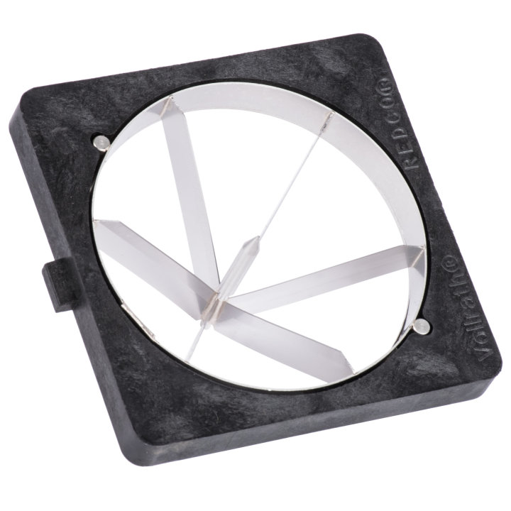 T-handle, pusher block and 6-section-wedge replacement blade assembly for Insta Cut® 3.5 manual food processor