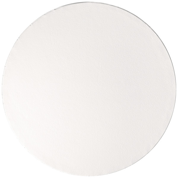 12" Round White Foil Cake Board