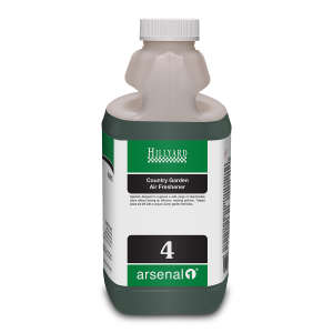 Hillyard, Arsenal Country Garden Air Freshener, Arsenal® One Dispenser 2.5 Liter Bottle