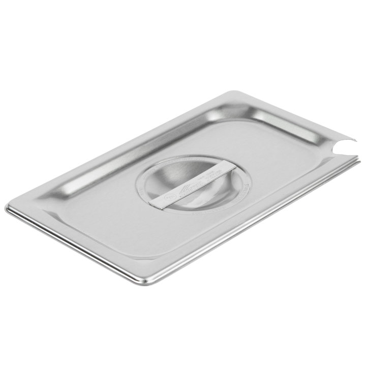 Fourth-size Super Pan 3® slotted stainless steel cover