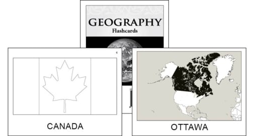 Memoria Press Geography 1-3 Flashcards