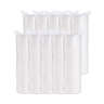 Dart, Plastic Lids for Foam Cups, Bowls and Containers, Flat, Vented, Fits 6-32 oz, Translucent