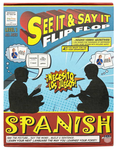 See It and Say It Flip Flop Spanish: Whole Family Level 1, 3rd Edition