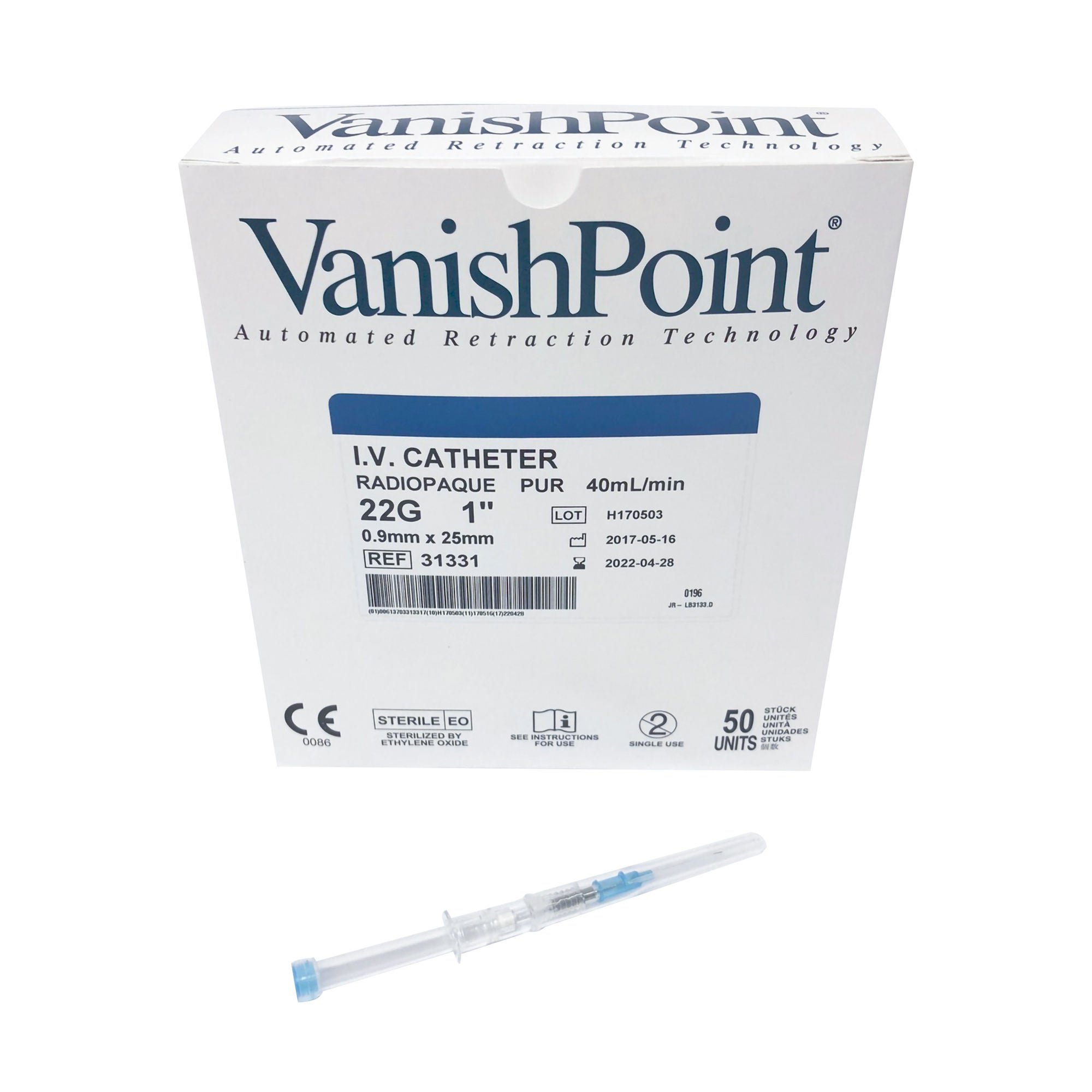 VanishPoint® Peripheral IV Catheter