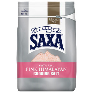 saxa® natural pink himalayan cooking salt 750g image
