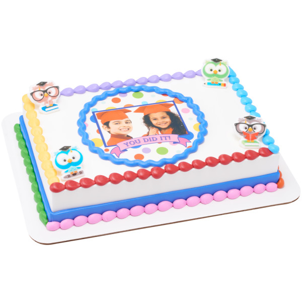 You Did It! PhotoCake® Edible Image® Frame
