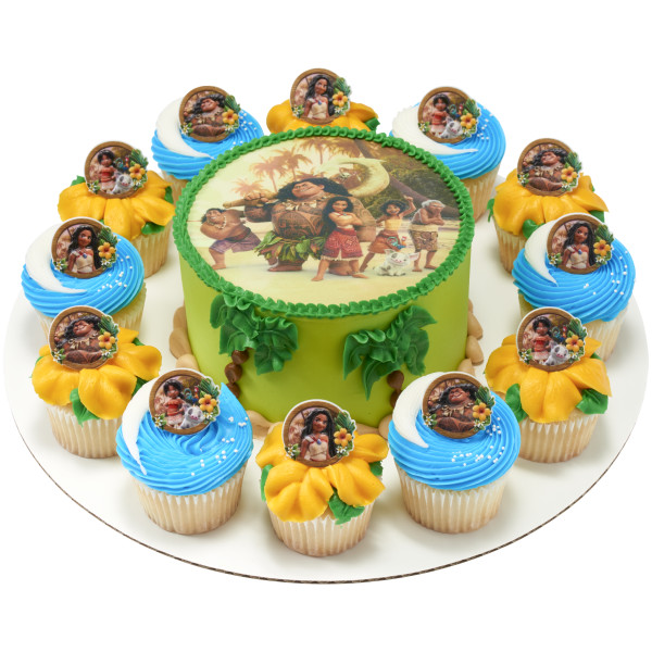 Disney's Moana 2 Together Again Cupcake Rings
