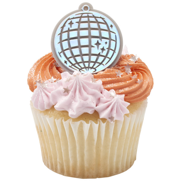 Disco Ball Cupcake Rings