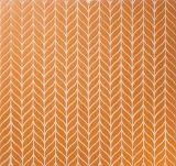 Ozzi Orange 5/8×2-1/4 Leaves Mosaic