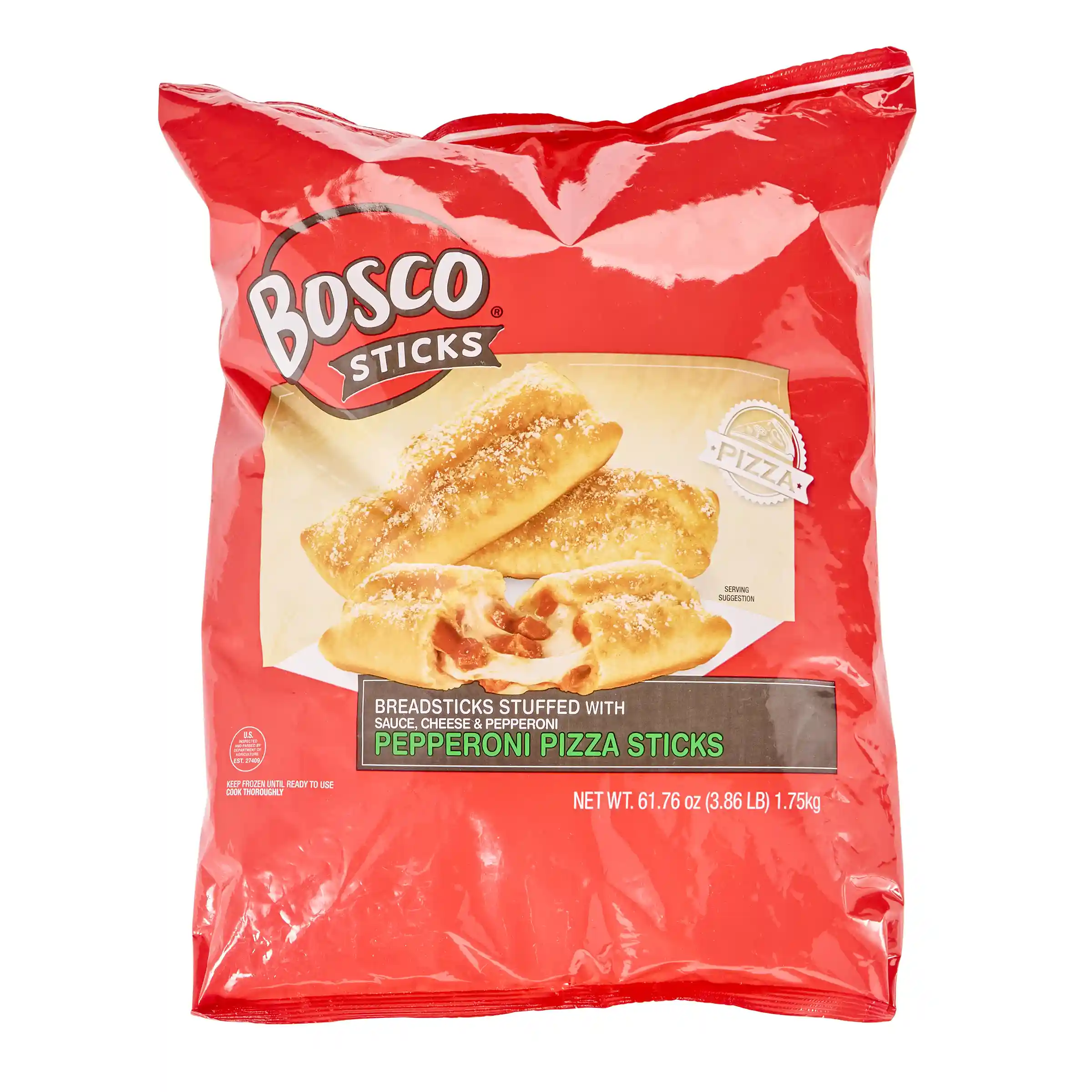 Bosco® 4 Inch Pepperoni, Mozzarella Cheese and Pizza Sauce Stuffed Breadsticks_image_3