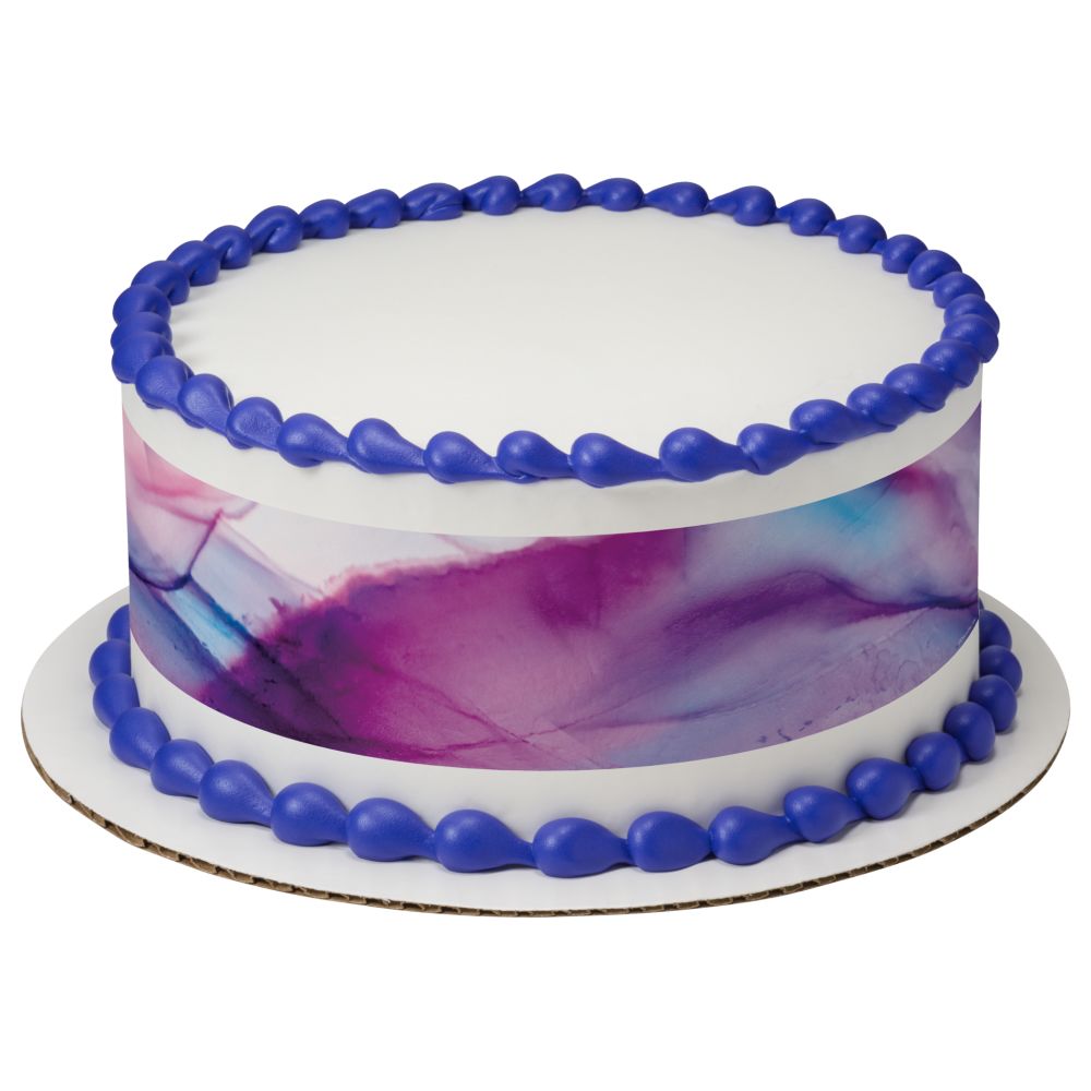 Image Cake Abstract Watercolor