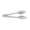 7-inch economy stainless steel utility tongs