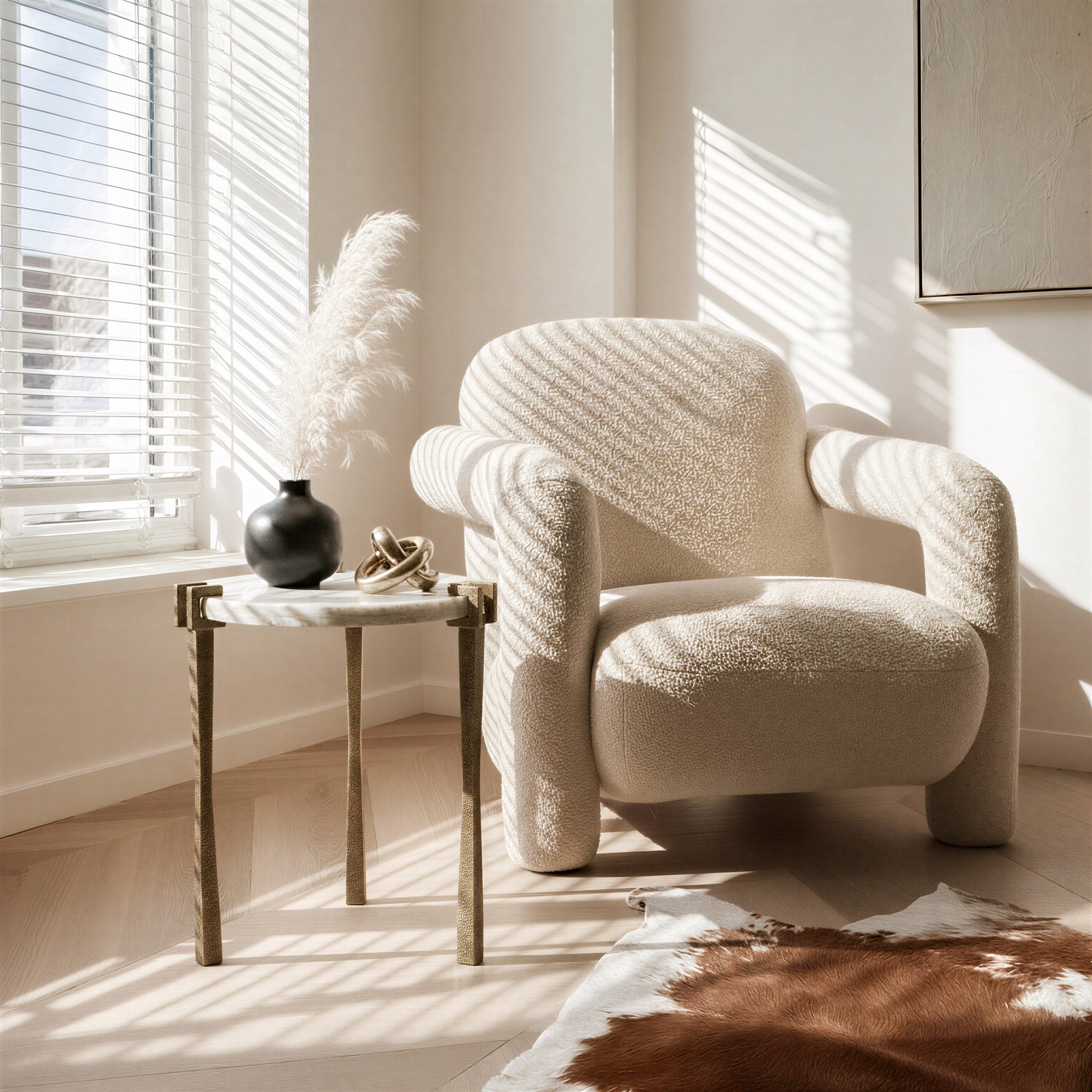 Rench Side Table White product image