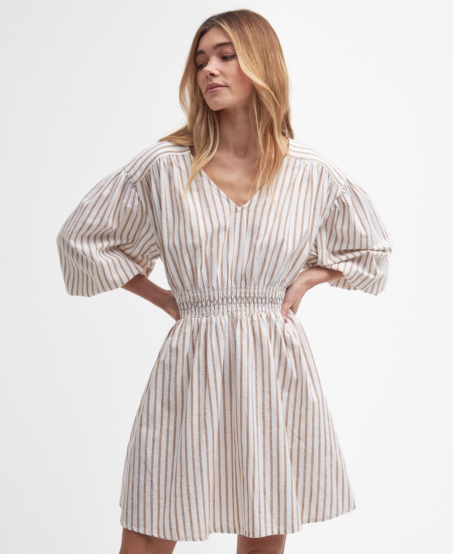 Ella Striped Mini Dress image number 4