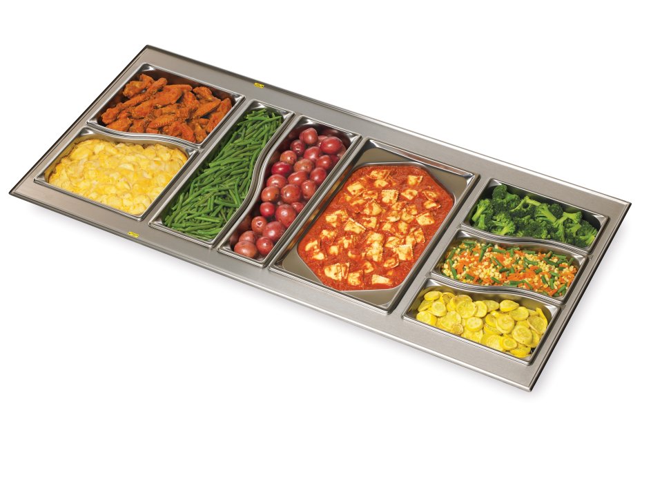 Full-size 2-inch-deep Super Pan® stainless steel super shape oval wild pan
