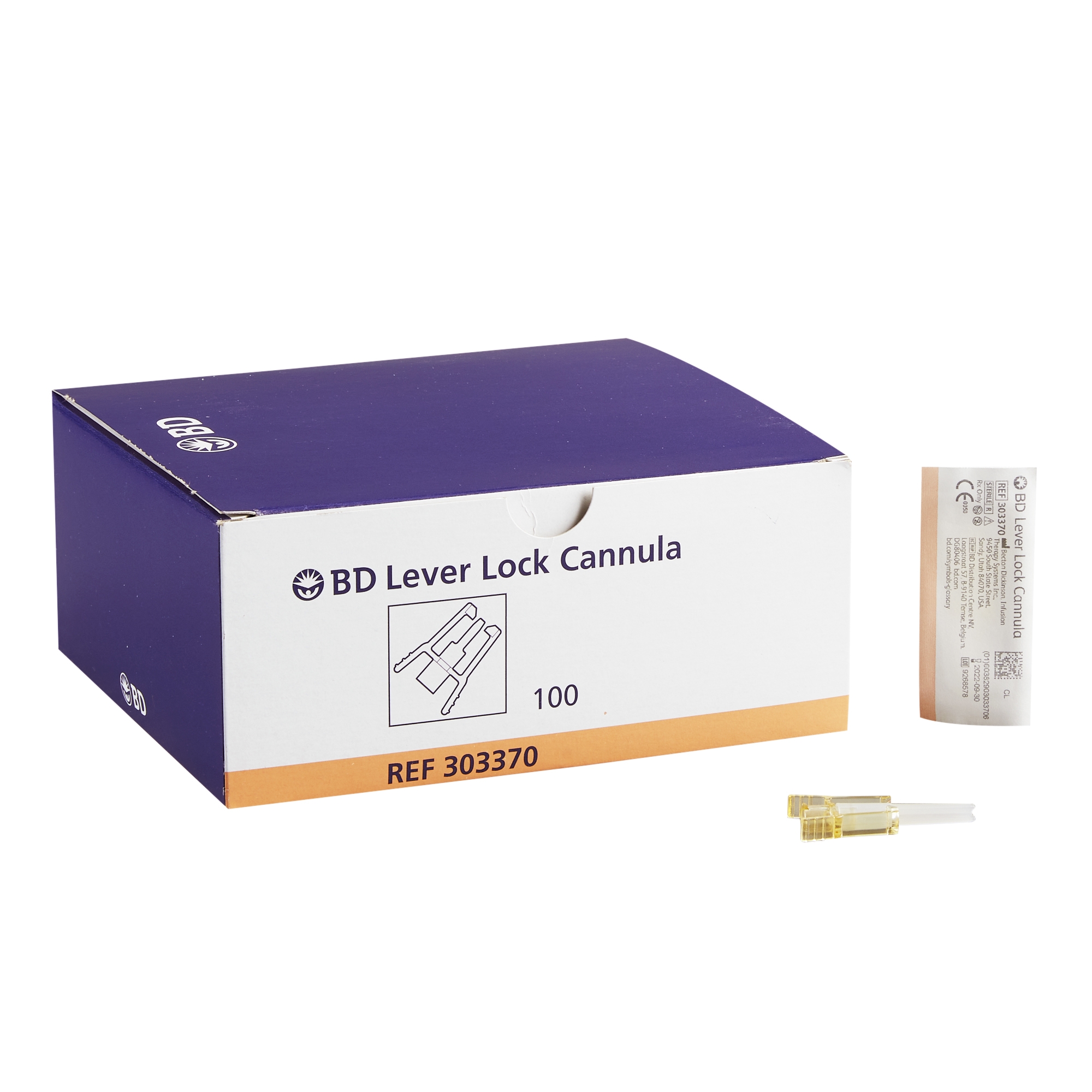 Cannula Lever Lock Interlink 100/Box ACE SOUTHERN