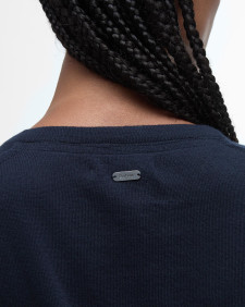 Bredon Cardigan Navy/Hessian