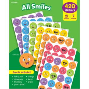 All Smiles Smelly Stickers Variety Pack