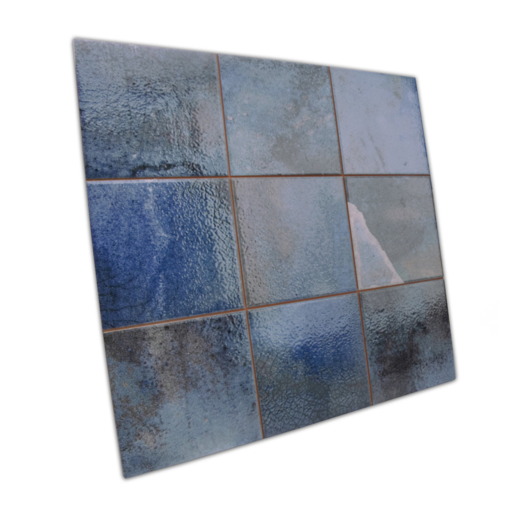Kings Sea Blue 13 in. x 13 in. Ceramic Floor and Wall Tile