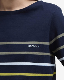 Hawkins Striped Long-Sleeved T-Shirt Navy Stripe