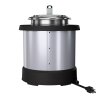 4-quart 120-volt countertop induction rethermalizer in natural finish