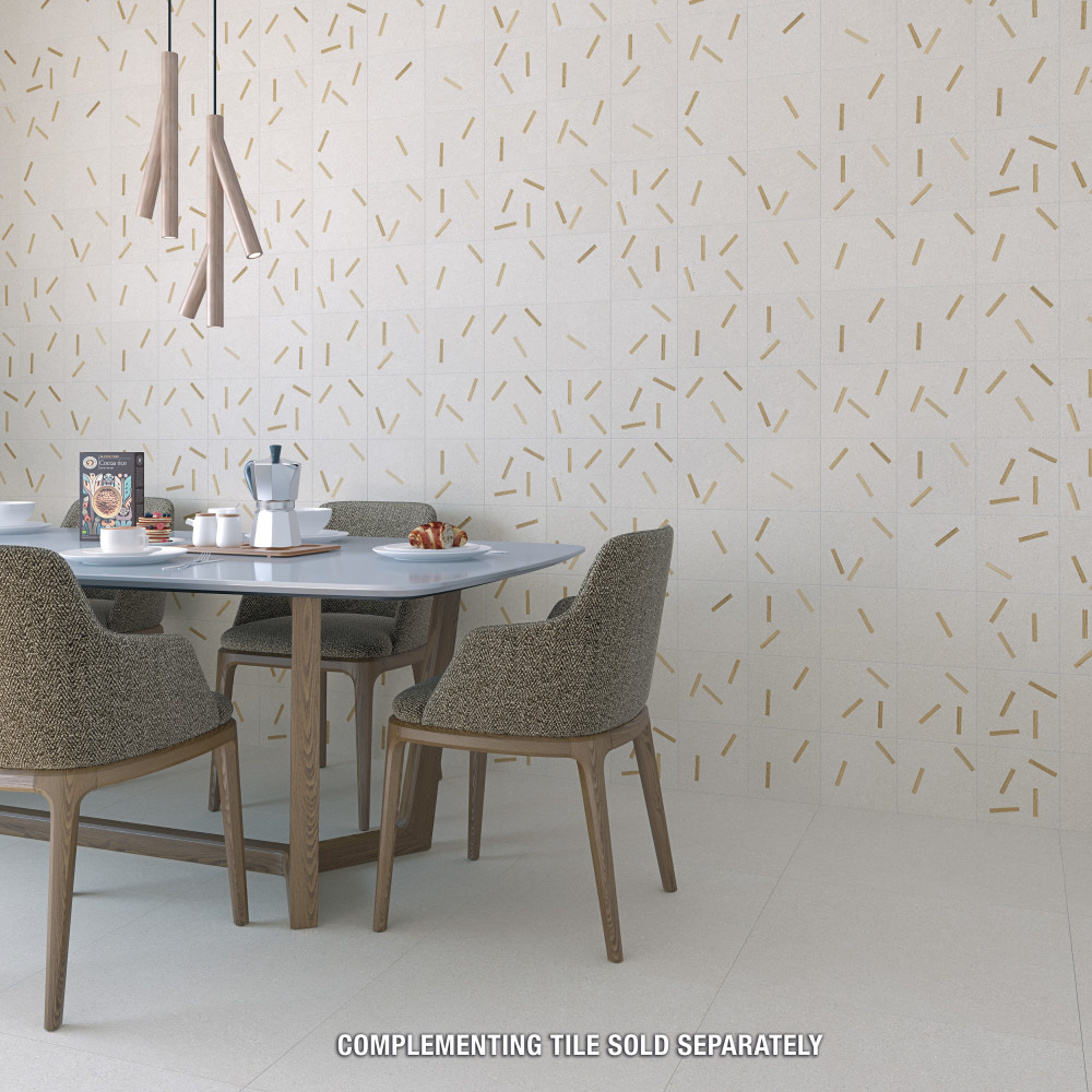 Komi Maolan Beige 7-7/8 in. x 7-7/8 in. Porcelain Floor and Wall Tile